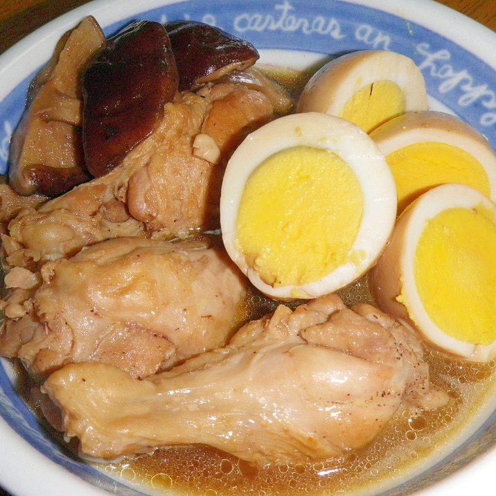 簡単で美味しい! 鶏手羽元の醤油煮